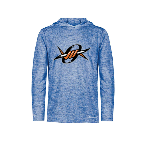 [FOLHCGRY-AS-LOGO1] Decker Men's Charge Hoodie (Adult S, Royal, Logo 1)