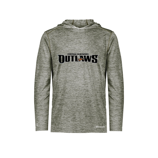 [FOLHCGGY-AS-LOGO2] Decker Men's Charge Hoodie (Adult S, Gray, Logo 2)