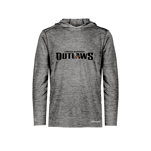 [FOLHCGBK-YS-LOGO2] Decker Youth Charge Hoodie (Youth S, Black, Logo 2)