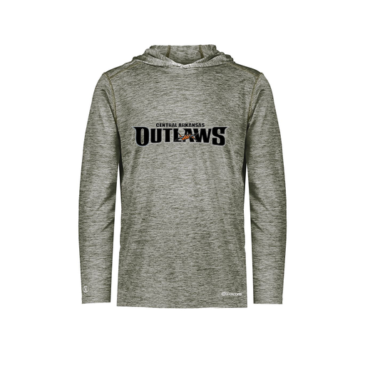 [FOLHCGGY-YS-LOGO2] Decker Youth Charge Hoodie (Youth S, Gray, Logo 2)